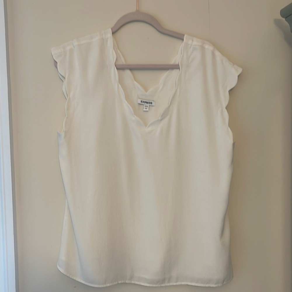 Cream dress shirt